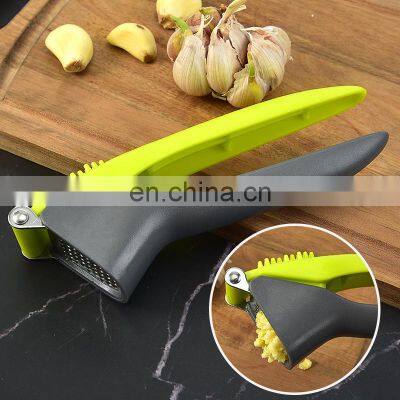 Top Sale Best Easy Clean Handled Manual Kitchen Chopper Stainless Steel Garlic Press