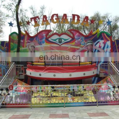 Disco tagada turntable entertainment fairground adult game park rides for sale