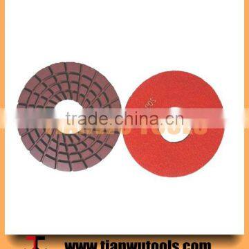 Durable 6" dry polishing pad