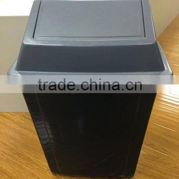 40 litre square swing bin trash container garbage bin waste can