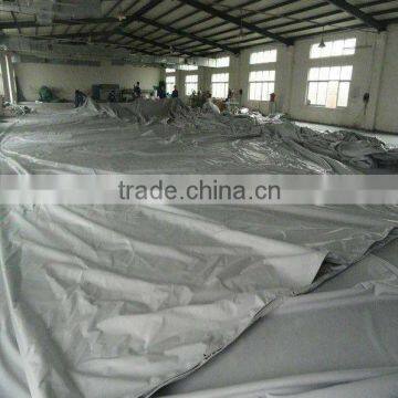 800d 8*8 silver waterproof truck tarp&waterproof woven fabric tarpaulin