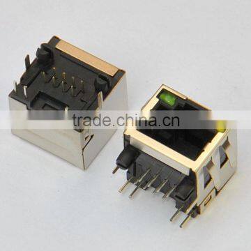 RJ45 PCB 8pin with LED Connctor