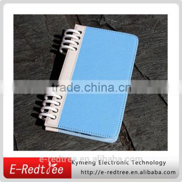 looked-like notebook wallet leather case with 2 card for S4