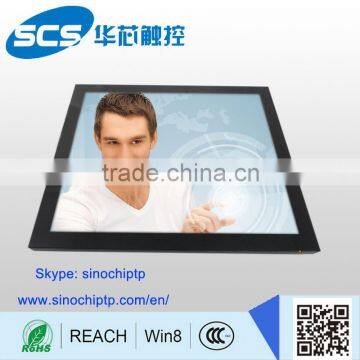 17" TFT LCD open frame touch monitor with USB and VGA inputs