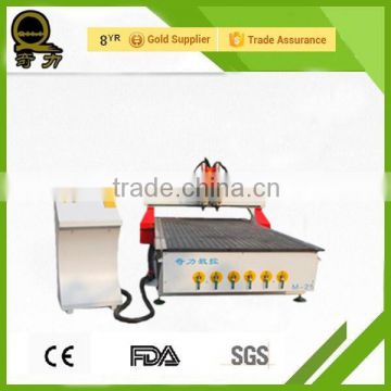 QL-1325 Pneumatic tool change double head atc cnc machine for small business