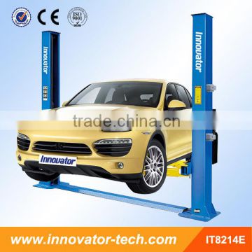 car garage lift for basement two post with CE certificate IT8214E 4000kg capacity to repair cars MOQ 1set