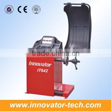 Automatic wheel balancing machine price for balancing tire CE approve model IT642                        
                                                Quality Choice