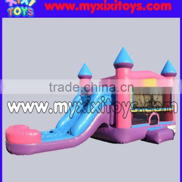 small backyard inflatable combo bouncer with slide xixi toys                        
                                                Quality Choice