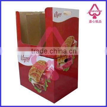 shop/store corrugated cardboard display box for custions