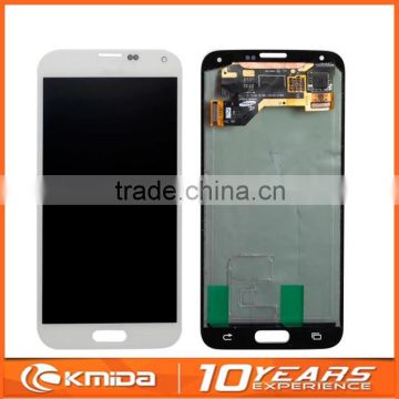 Good quality touch assembly replacement LCD screen for Samsung galaxy s5 lcd screen placement
