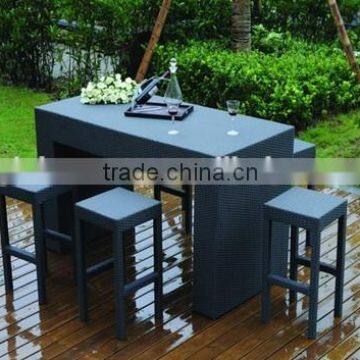 TZC-DS-004garden ridge outdoor furniture Of Hot Sale And High Quanli fashional and comfortable outdoor rattan combine dining set