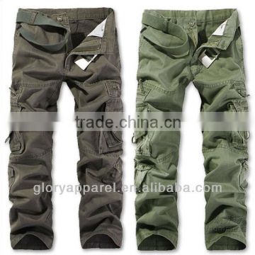 Men's name brand Men military cargo pants