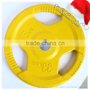 Christmas Carnival discount price fitness center GYM equipment crossfit cast iron barbell plates weight lifting