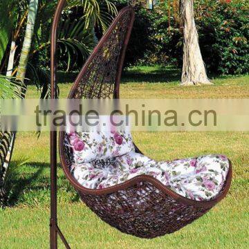 Garden Furniture Wicker Swing Egg Chair