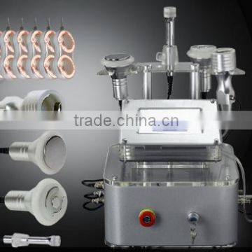 Ultrasonic Liposuction Cavitation Slimming Machine Tripolar 5 In 1 Cavitation Machine Rf Vacuum Cavitation Fat Loss Machine