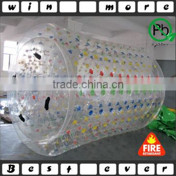 hot sale lake inflatable water roller, commercial inflatable pool games