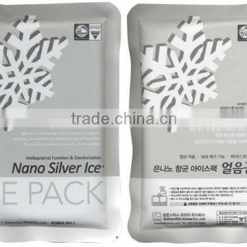 Reusuable Nano Silver Ice Pack Antibacterial Cold Pack.