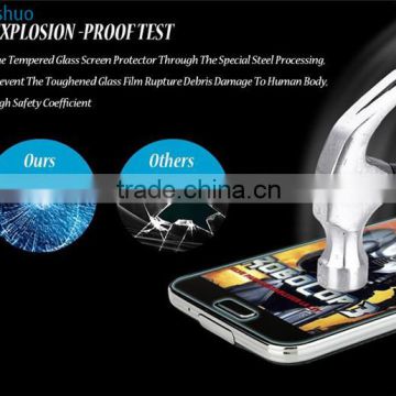2015 most popular 2.5 d tempered glass screen protector