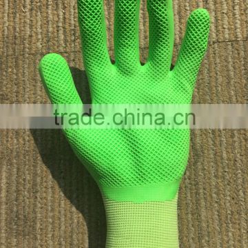 Breathable Foam Latex Coated Gloves gloves industry