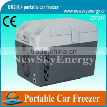 12V 24V 20L High quality portable ice cream Cool deep car freezer