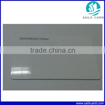 125KHZ inkjet printable rfid blank card with cheap price