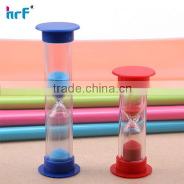 2 mins Mini glass sand timer hourglass ,Colorful Hourglass Sandglass Sand Clock Timers