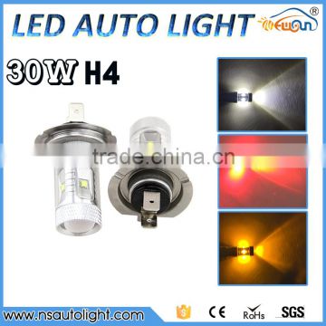 Auto LED lights H4 30W XB-D LED Fog Lights Car LED Lamps 6x5W H4 Led fog Light