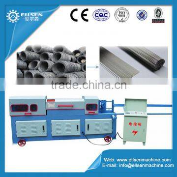 Portable wire straightening cutting machine