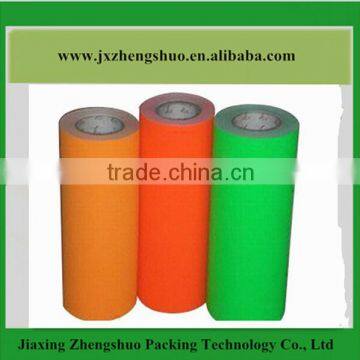 High quality self-adhesive fluorescent paper ,customized