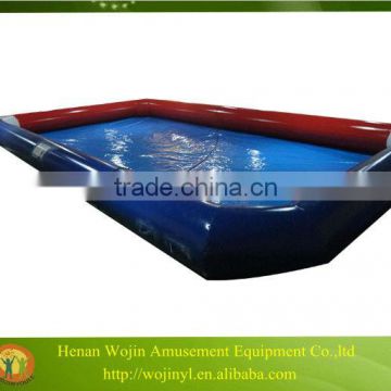 Large square inflatable swimming pool/outdoor large inflatable swimming pool