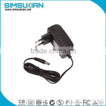 12v 2500ma universal power adapter