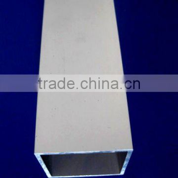 Silver anodized aluminium squre tubes