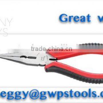 high quality of China CR-V Janpanese combination pliers with two color handle