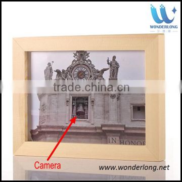 New design 1080P WIFI hidden photo frame camera 1.3 mega pixel photo frame hidden camera