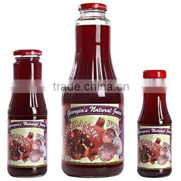 ISO Mixed Flavor Plum Pomegranate Juice