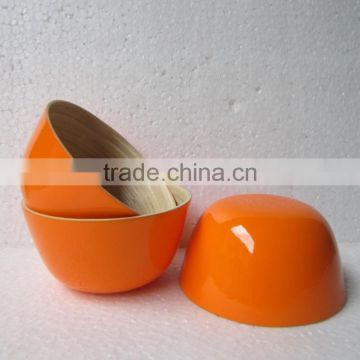 Cheap price bamboo bowl, spun bamboo salad bowl from Vietnam