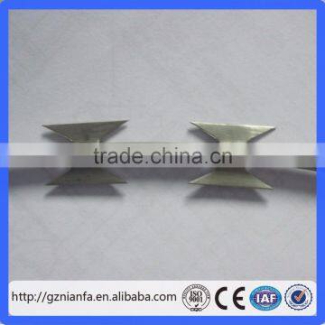 450mm BTO-22 low price galvanized concertina razor barbed wire(Guangzhou Manufacturer)