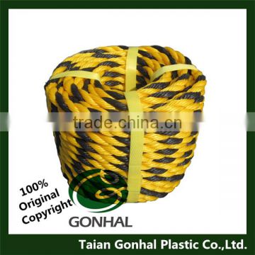 Gonhal High Quality 3 Strands Twisted Polyethylene 9mmx200m Mark Rope