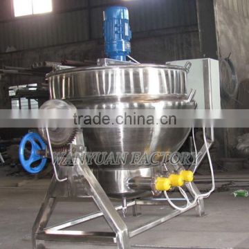 electric jacketed kettle tomato sauce cooking kettle