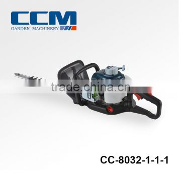 Working well double-edge 22.5cc CC-8032-2 hedge trimmer green