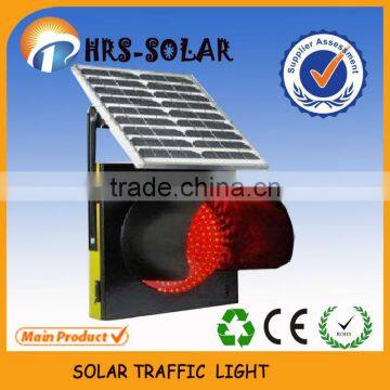 solar traffic flash light