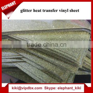 Korea T-shirt Glitter Heat Transfer Vinyl, iron on Heat Transfer
