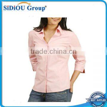 2013 Ladies 3/4 Sleeves Business Shirts