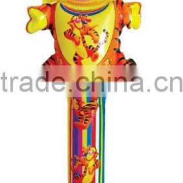tiger shaped inflatable cheering stick