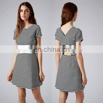 2014 Hotsale New Arrival Strips Patterns Summer Dress