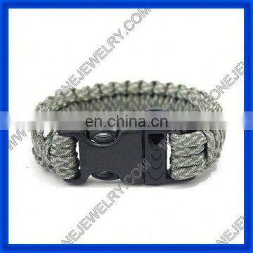 YUAN fashion fashion survival braiding cord bracelet supplier