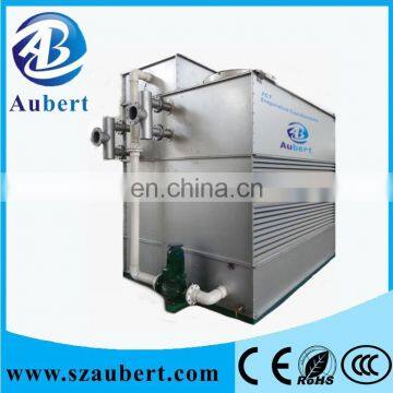 Industrial cooling tower with Evaporative condenser