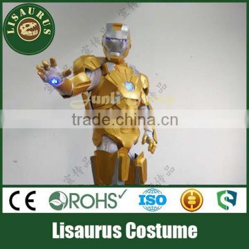 Lisaurus-Da-Disfraces atractivo para cosplay y espectaculos tematicos, Super Robot, Oro