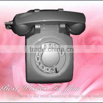 rotary dial antique retro telephone