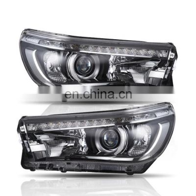 Headlight Assembly Replacement LED Head Lamp For Hilux Revo Rocco 2016-2019